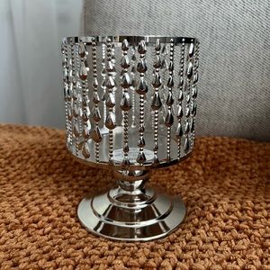 B&BW SILVER CANDLE HOLDER